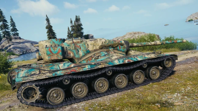 2D-стиль «14 Juillet» из обновления 1.29.1 в World of Tanks