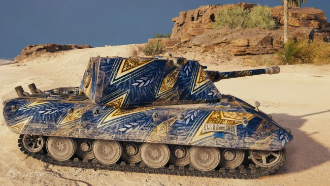 Настраиваемый 2D-стиль «Железная воля» из обновления 1.29.1 в World of Tanks