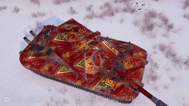 Настраиваемый 2D-стиль «Отмеченный славой» из обновления 1.29.1 в World of Tanks