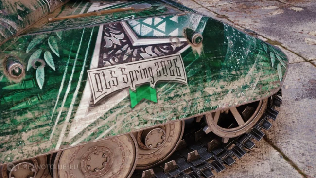 Настраиваемый 2D-стиль «Марш храбрых» из обновления 1.29.1 в World of Tanks