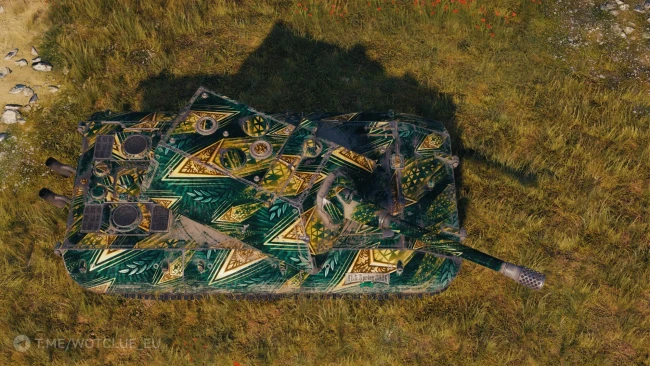 Настраиваемый 2D-стиль «Марш храбрых» из обновления 1.29.1 в World of Tanks