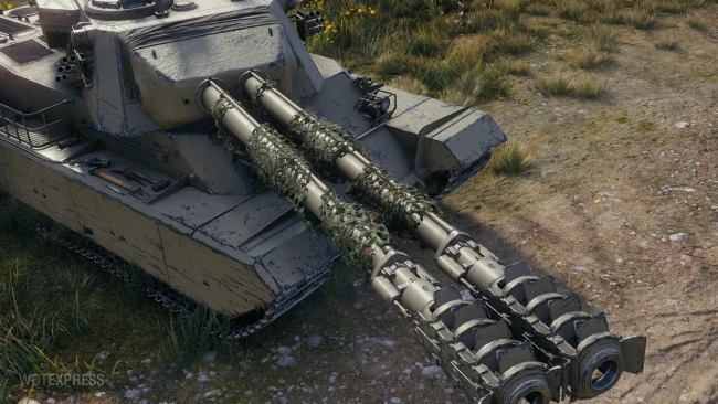 3D-объекты на орудия из обновлении 1.29.1 в World of Tanks