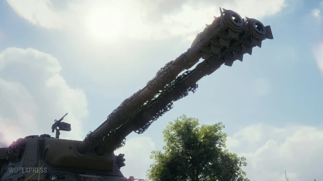 3D-объекты на орудия из обновлении 1.29.1 в World of Tanks