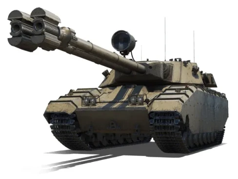 FV225 Collector — танк с выбором режима стрельбы на супертесте World of Tanks