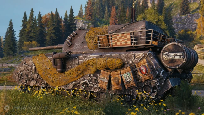 3D-стиль «Maus Special» для танка Maus в World of Tanks