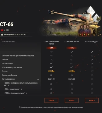 Специальные предложения в честь 15-летия World of Tanks, неделя 1: премиум техника и многое другое!