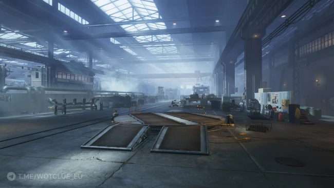Новый основной ангар из обновления 2.0 в World of Tanks