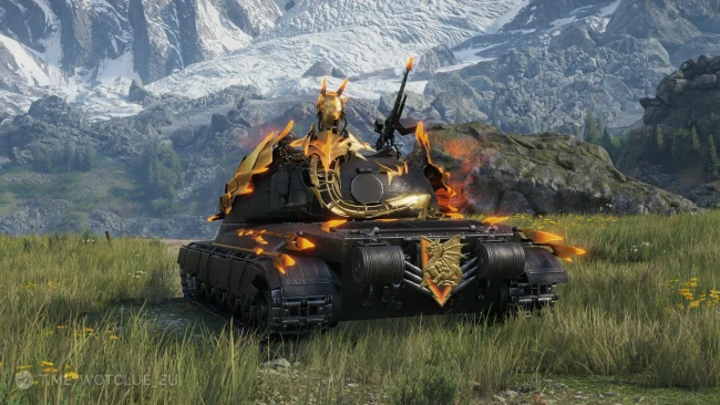 3D-стиль Натиск 2025/2026 для танка Ashbringer в World of Tanks