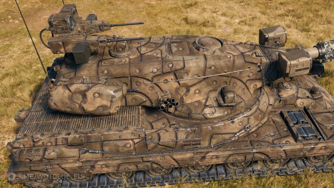 Уникальная кастомизация танка 11 лвл Black Rock в World of Tanks 2.0