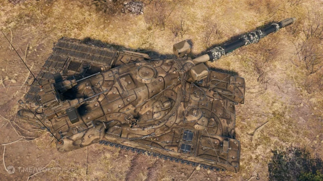 Уникальная кастомизация танка 11 лвл Black Rock в World of Tanks 2.0