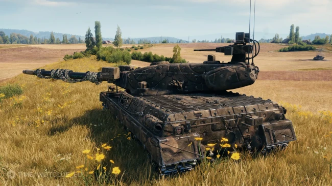 Уникальная кастомизация танка 11 лвл Black Rock в World of Tanks 2.0