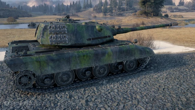 2D-стиль «Северный покров» из обновления 2.0 в World of Tanks