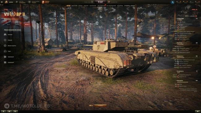 Black Prince II — британская двустволка на супертесте World of Tanks