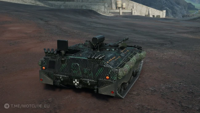 2D-стиль «Стремительная борзая» для танка Windhund в World of Tanks 2.0