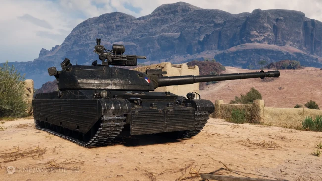 Танк Vz. 60S Dravec из обновления 2.0 в World of Tanks