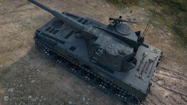 Танк 11 уровня leKpz Borkenkäfer из обновления 2.0 в World of Tanks