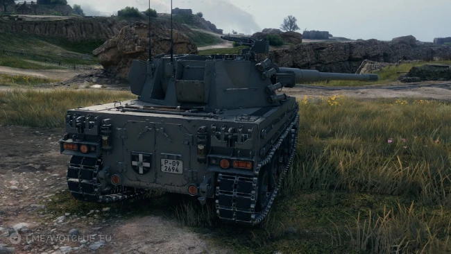 Танк 11 уровня leKpz Borkenkäfer из обновления 2.0 в World of Tanks