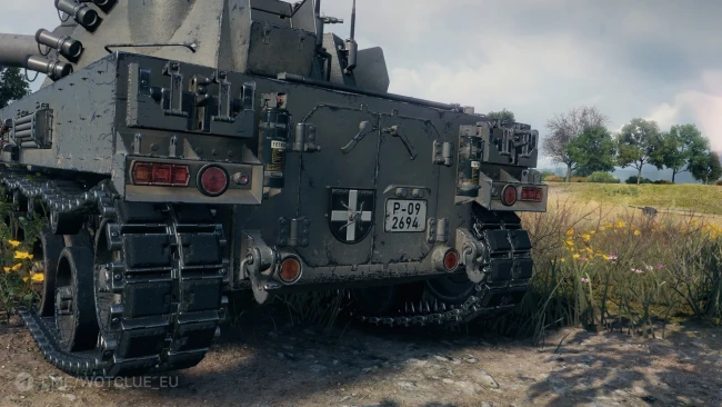 Танк 11 уровня leKpz Borkenkäfer из обновления 2.0 в World of Tanks