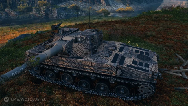 Уникальная кастомизация танка 11 лвл leKpz Borkenkäfer в World of Tanks 2.0