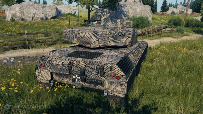 Уникальная кастомизация танка 11 уровня Leopard 120 Verbesser в World of Tanks 2.0