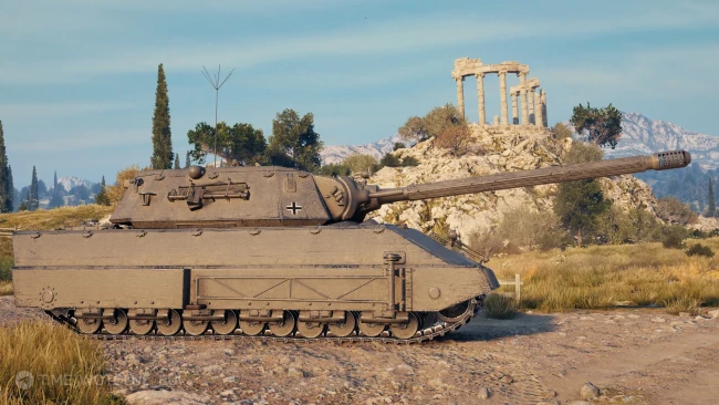 Танк 11 уровня Taschenratte из обновления 2.0 в World of Tanks