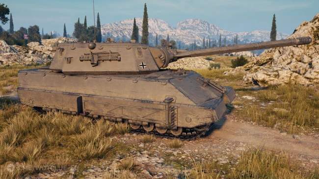 Танк 11 уровня Taschenratte из обновления 2.0 в World of Tanks