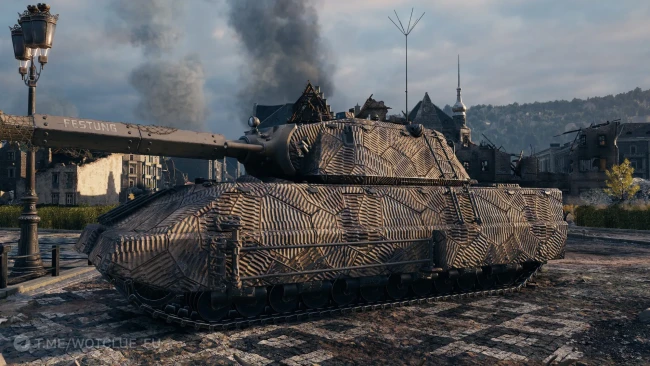 Уникальная кастомизация танка 11 уровня Taschenratte в World of Tanks 2.0