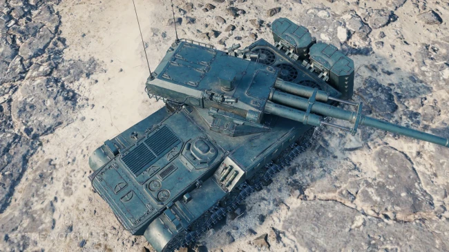 Танк 11 уровня AS-XX 40 t из обновления 2.0 в World of Tanks