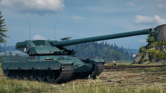 Танк 11 уровня AMX 67 Imbattable из обновления 2.0 в World of Tanks