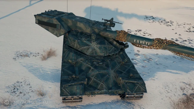 Уникальная кастомизация танка 11 уровня AMX 67 Imbattable в World of Tanks 2.0