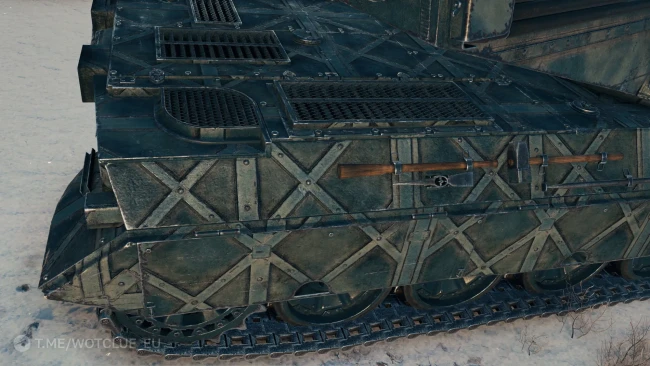 Уникальная кастомизация танка 11 уровня AMX 67 Imbattable в World of Tanks 2.0