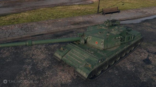Танк 11 уровня BZ-79 из обновления 2.0 в World of Tanks