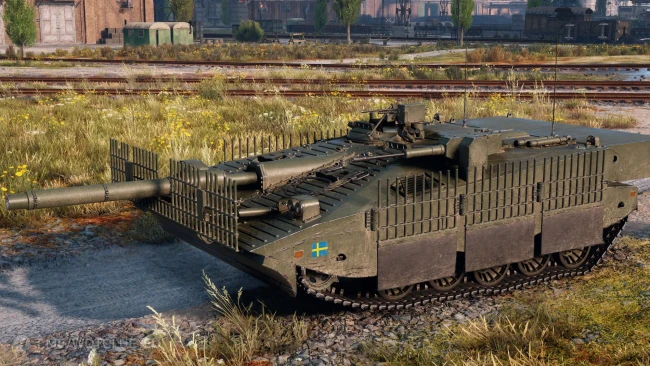 Танк 11 уровня Strv 107-12 из обновления 2.0 в World of Tanks