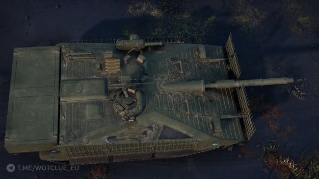 Танк 11 уровня Strv 107-12 из обновления 2.0 в World of Tanks