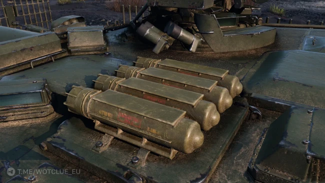 Танк 11 уровня Strv 107-12 из обновления 2.0 в World of Tanks