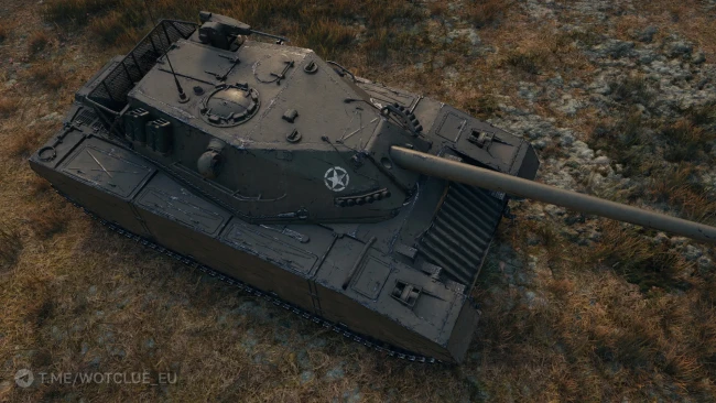 Танк 11 уровня XM69 Hacker из обновления 2.0 в World of Tanks