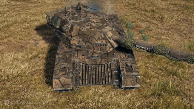 Уникальная кастомизация танка 11 уровня XM69 Hacker в World of Tanks 2.0