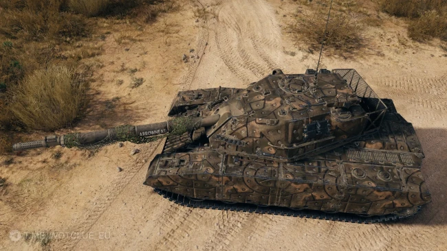 Уникальная кастомизация танка 11 уровня XM69 Hacker в World of Tanks 2.0