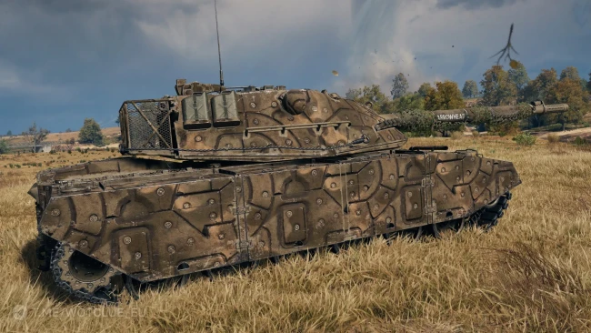 Уникальная кастомизация танка 11 уровня XM69 Hacker в World of Tanks 2.0