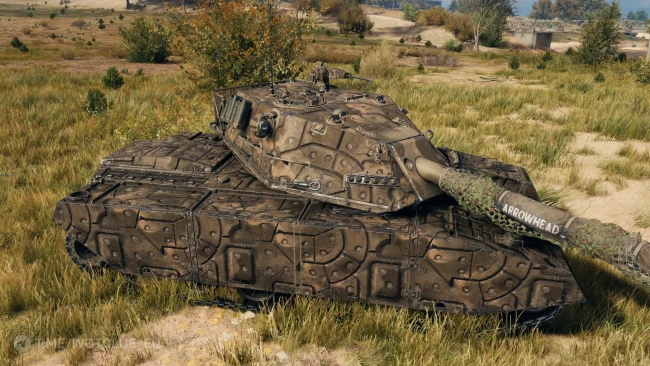 Уникальная кастомизация танка 11 уровня XM69 Hacker в World of Tanks 2.0