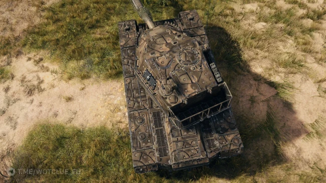 Уникальная кастомизация танка 11 уровня XM69 Hacker в World of Tanks 2.0