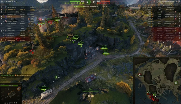 Подсадка на обновлённых Фьордах в World of Tanks