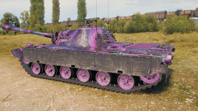 2D-стиль «Полярное сияние» в World of Tanks