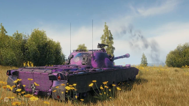 2D-стиль «Полярное сияние» в World of Tanks