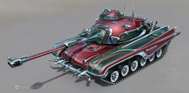 Концепт-арты будущих скинов в World of Tanks: HEAT