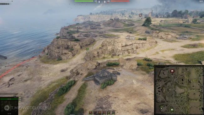 Карта Оверлорд лишится пляжа в обновлении 2.0.1 World of Tanks