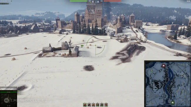 Переработанная карта Эрленберг из обновления 2.0.1 в World of Tanks