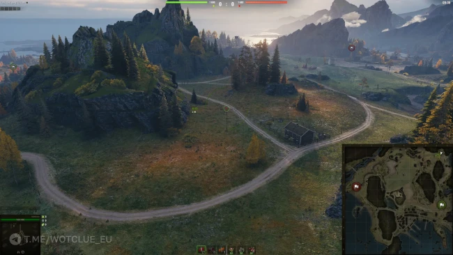 Изменения карты «Фьорды» в обновлении 2.0.1 World of Tanks