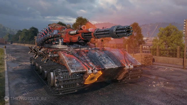 Новый босс Шип из события «Вавилон: Запретная зона» в World of Tanks