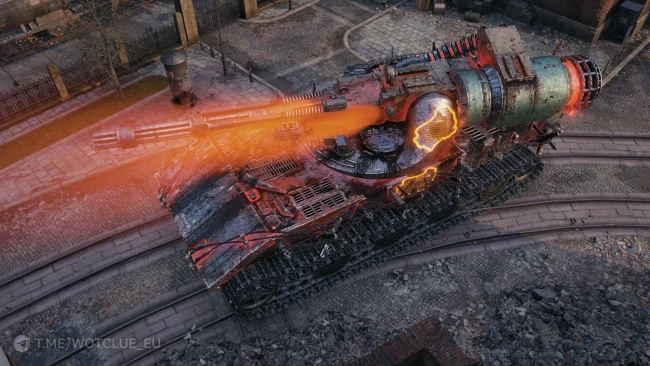 Новый босс Шип из события «Вавилон: Запретная зона» в World of Tanks